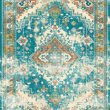 Chic Geometric Aqua Tones(Green)