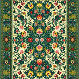Chic Cozy Patterned Design(Green)