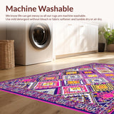 Chic Multi Colored Diamond Motif(Pink)