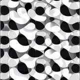 Luxe Wavy Line Art Style(Black)