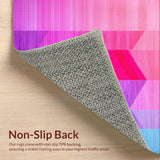 Eclectic Textured Color Splash(Pink)