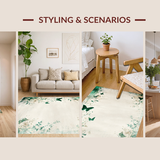 Elegant Neutral Botanical Motif(Beige)