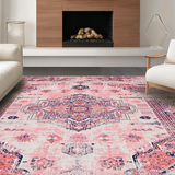 Vintage Inspired Cozy Patterned Touch(Pink)