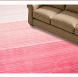 Ultra Soft Area Rug, Non Slip, Stain Resistant, Washable Area Rugs for Living Room, Bedroom, Contemporary Soft Blush Aesthetic(Pink)