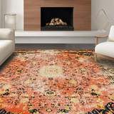 Luxurious Colorful Abstract Art(Orange)