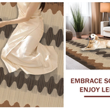 Chic High Low Textured Design(Beige)