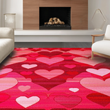 Playful Contemporary Heart Design(Red)