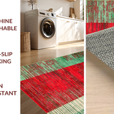 Distinctive Multi Hued Feminine Artwork(Red)