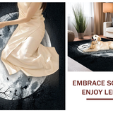 Gothic Black Abstract Motif(Black)