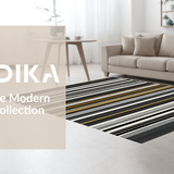 Contemporary Bold Stripe Configuration(Black)