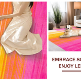 Joyful Colorful Childlike Imagery(Pink)