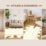 Elegant Gothic Floral Touch(Beige)