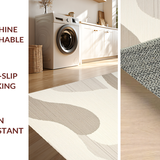 Artistic Cream Tiled Wave Aesthetic(Beige)
