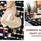 Trendy Abstract Texture(Black)