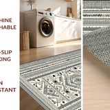 Elegant Earth Toned Diamond Design(Black)