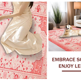 Bright Cheerful Abstract Shape(Red)