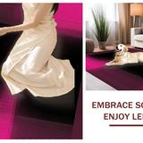 Contemporary Circular Optical Design(Pink)