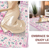 Delightful Colorful Castle Imagery(Pink)