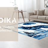 Chic Nature Inspired Graphic Design(Blue)