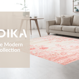 Ultra Soft Area Rug, Non Slip, Stain Resistant, Washable Area Rugs for Living Room, Bedroom, Modern Playful Color Splash(Beige)