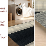 Ultra Soft Area Rug, Non Slip, Stain Resistant, Washable Area Rugs for Living Room, Bedroom, Elegant Rustic Cheetah Design(Beige)