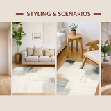 Inviting Subtle Abstract Waves(Beige)