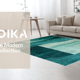 Ultra Soft Area Rug, Non Slip, Stain Resistant, Washable Area Rugs for Living Room, Bedroom, Timeless Natural Tide Elements(Blue)