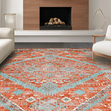 Contemporary Vibrant Floral Design(Red)