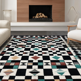 Artistic Checker Fusion(Black)
