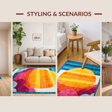 Lively Abstract Celestial Arrangement(Yellow)