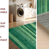 Contemporary Earthy Horizontal Lines(Green)