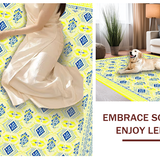 Radiant Colorful Trellis Design(Yellow)