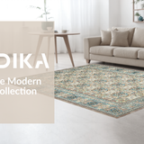 Contemporary Neutral Geometric Influence(Beige)