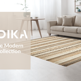 Elegant Earthy Textured Circle(Beige)