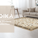 Cozy Woven Diamond Design(Ivory)