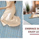 Chic Blue Minimalist Design(Blue)