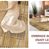 Elegant Linear Patterned Design(Beige)