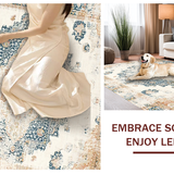 Cozy Earthy Patterned Oasis(Beige)