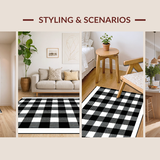 Chic Modern Striped Aesthetic(Black)