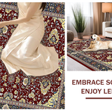 Rustic Antique Floral Elegance(Red)