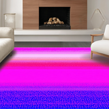 Dynamic Rainbow Wave Composition(Pink)