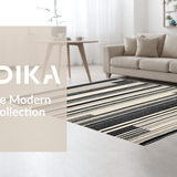 Minimalist Monochrome Graphic Motif(Black)