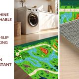 Playful T Rex and Triceratops Theme(Green)