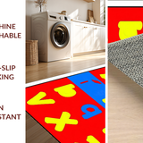 Joyful Bright Lettering Play Scene(Red)