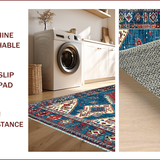 Detailed Blue Tiled Arrangement(Blue)