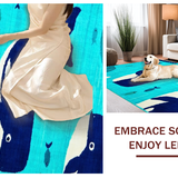 Joyful Underwater Adventure Scene(Blue)