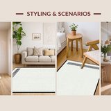 Elegant Round Minimalist Aesthetic(Ivory)