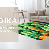 Retro Earthy Geometric Motif(Green)