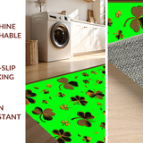 Luxurious Brown and Green Harmony(Green)