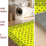 Elegant Classic Floral Motif(Yellow)